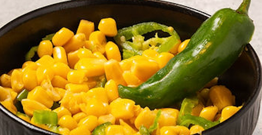 Salade maïs gros piment 