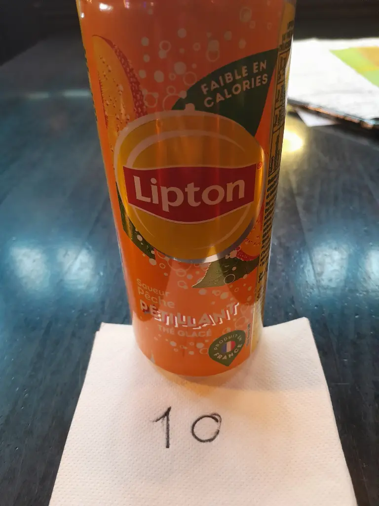 Lipton ice tea pêche pétillant 33 cl