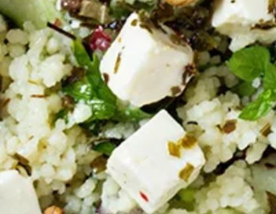Salade de concombre et feta 