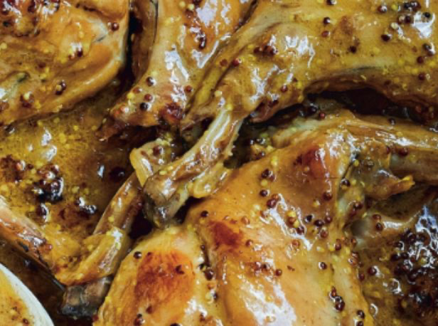 Lapin à la moutarde 