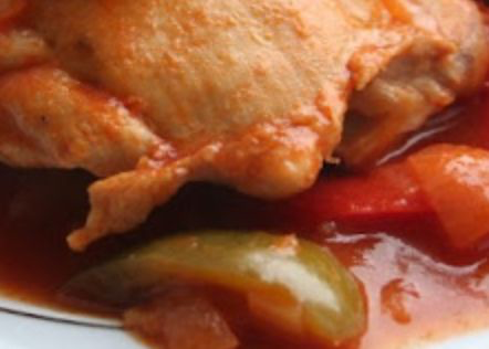 Poulet Basquaise 